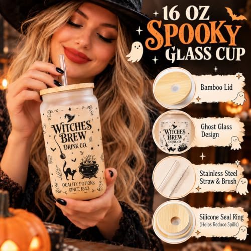 Boo Basket Stuffers for Women, Halloween Spooky Witchy Gifts for Teen Girls - Image 3