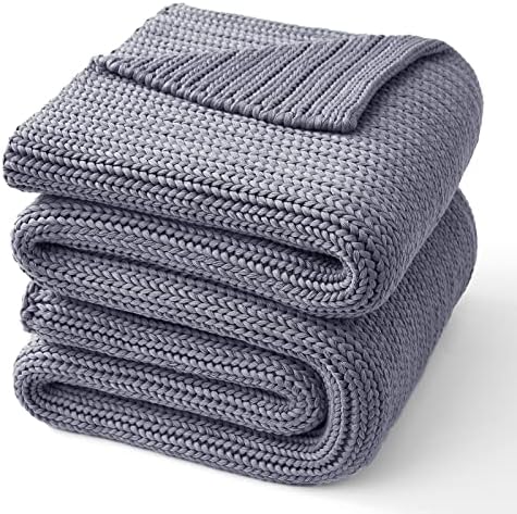 Guohaoi Knitted Weighted Blanket for Adults, 48"x72" 15lbs Full/Queen Size by GuohuoiHomeKitchen