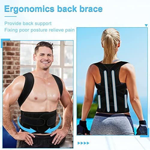 Posture Corrector for Men&Women - Back Brace for Lumbar Support and Upright - Breathable Back Straightener Back Corrector X-Large(37-42 Inches) - Image 2