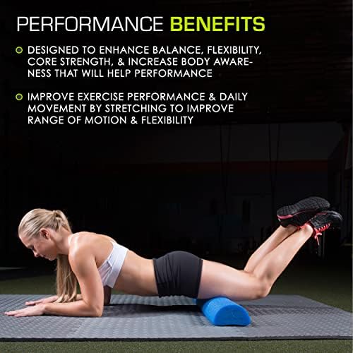ProsourceFit Flex Foam Rollers for Muscle Massage, Physical Therapy, Core & Balance Exercises Stabilization - Image 5