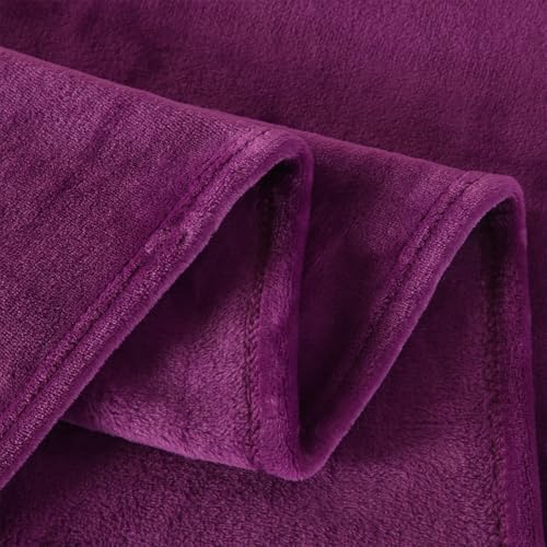 TASTHROW Purple Throw Blanket 50x60 Inches - Image 6