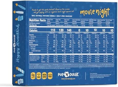 Hanukkah Gifts Movie Night Popcorn Gift Set, Kosher OU-D, Gift Baskets, 5 Gourmet Popcorn Kernels and 5 Flavoring, Non-GMO Hanukkah Set - 10 Pack, Gifts Ideas For Men, Women, Kids - Image 2