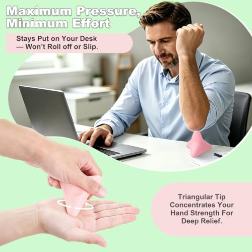 Manual Trigger Point Massager Ball–Deep Tissue Massage Tool - Image 4