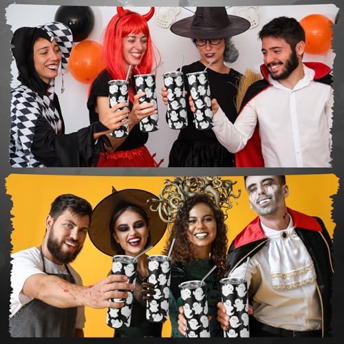Panitay 6 Pcs Helloween Ghost Gifts Set for Women - Image 5