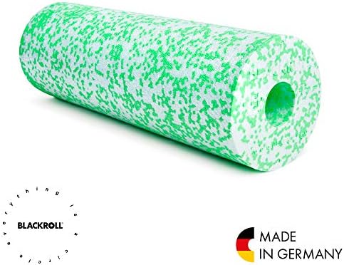BLACKROLL - MED or MED 45 Foam Roller, Ideal for Myofascial Trigger Point Release and Back Massage, for Yoga, Exercise, Pilates, and Home Gym Workouts and Muscle Recovery, White/Green - Image 2