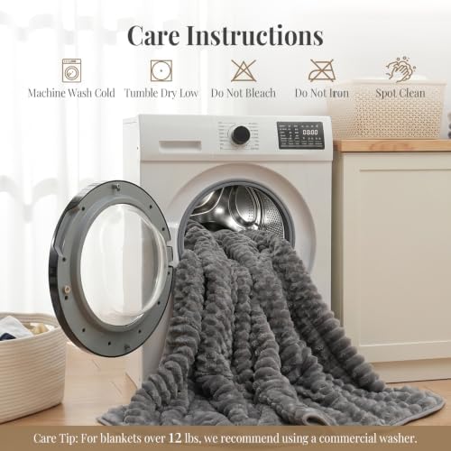 Topblan Weighted Blanket for Adults Twin Size 48 x 72 15lbs, Sherpa Fleece - Image 7
