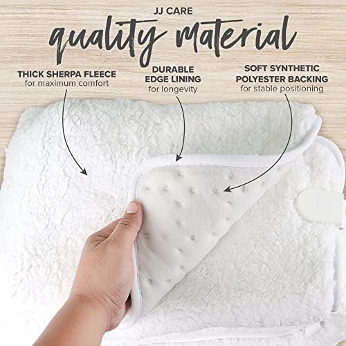 JJ CARE Massage Table Warmer 30"x73", Sherpa Fleece, 3 Heat Control Settings, 13ft Power Cord & Overheat Protection for Massage Therapy Bed Warmer Mattress Table Pad - Image 6