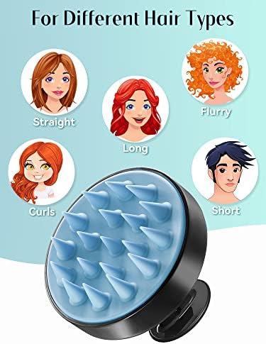 HEETA Scalp Massager Hair Growth Scrubber for Dandruff Removal Hair Care - Image 6