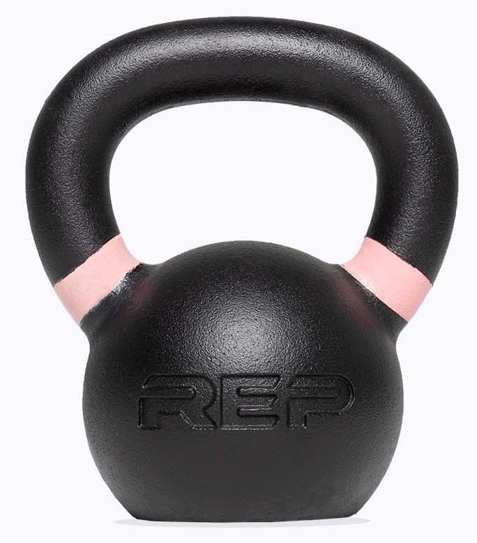 REP Fitness Kettlebell Set and Singles, 4kg to 24kg, 9lb to 53lb Weight Range, Cast Iron, Strength Exercise Training, Home Gym, Power Workout Equipment, Free Weights, Dumbbell Alternative by RepFitness