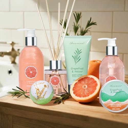 Bath and Body Gift Basket for Women, Bath Baskets for Women Gift Relaxation - Image 3