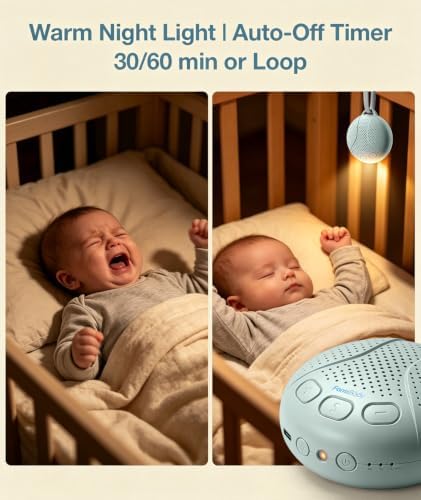 White Noise Machine for Babies and Kids - Sleep Soother, Green - Image 4