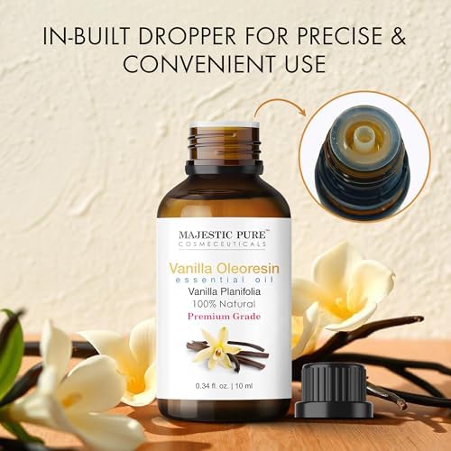 Majestic Pure Vanilla Essential Oil for Diffuser - 0.3 Fl Oz - Image 3