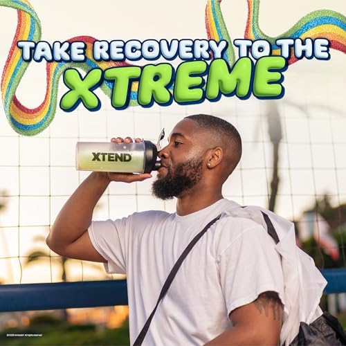 Xtend Original BCAA Powder, Zero Sugar, Air Heads Rainbow Berry, 30 Serv - Image 4