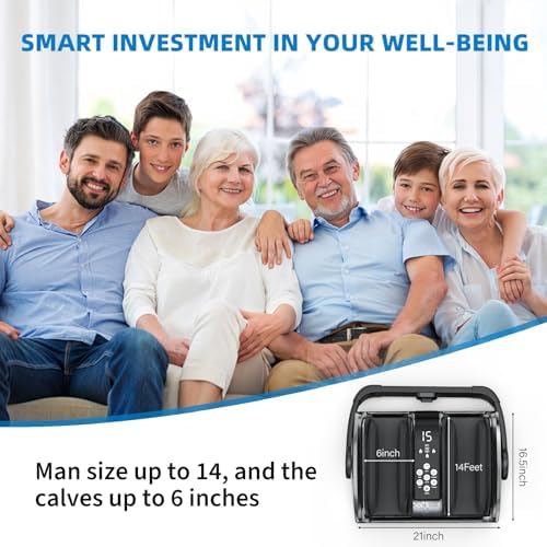 CARESKYpro HSA Eligible FSA Shiatsu Foot Massager with Heat for Neuropathy and Pain Relief, 3 Heat Therapy, 5 Intensity Deep Kneading, Rolling for Calf-Feet-Arm Relaxation, Plantar Fasciitis - Image 2