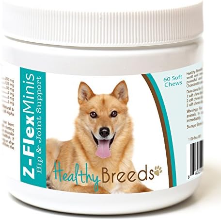 Healthy Breeds Finnish Spitz Z-Flex Minis Hip and Joint Support Soft Chews 60 Count by HealthyBreeds