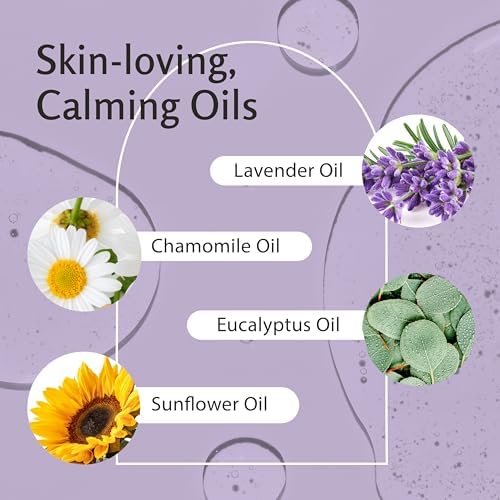Lavender Sensual Massage Oil, Collagen & Stem Cells, 8 fl oz, 2 Pack by M3 - Image 5