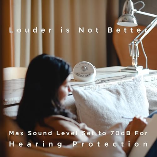 WELLCARE - Naturcare Sound Relaxation: 7 Nature Sound Machine with White Noise, Sleep Aid for Babies and Adults, Stepless Volume, Timer, Adapter Powered (Included) or Battery Operated (Not Included) - Image 2