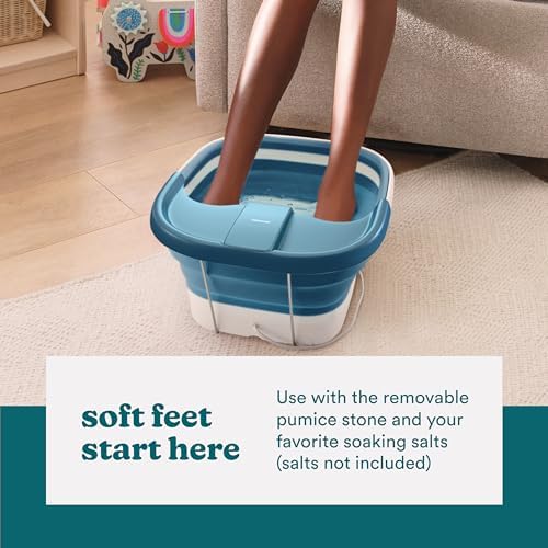 Homedics Smart Space Collapsible Foot Spa, Heat-Maintaining - Image 6