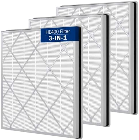 HE401 True HEPA Replacement Filter Compatible with Shark Air Purifier by Unknown