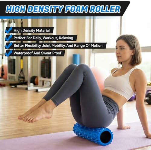 Foam Roller for Deep Tissue Massager High Density Massage Roller - Image 4