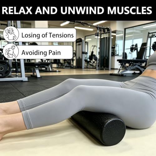 Hard Travel Size Back Roller, High Density Foam Roller for Exercise - Image 5