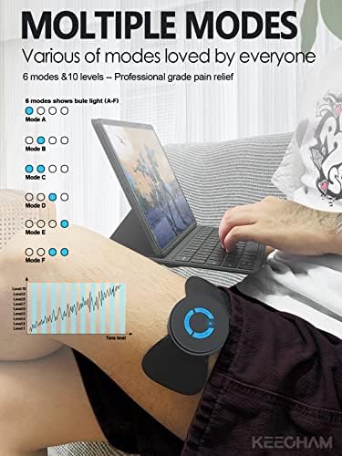 Wireless TENS EMS, TENS Unit Muscle Stimulator, Mini Body Massager Machine - Image 5