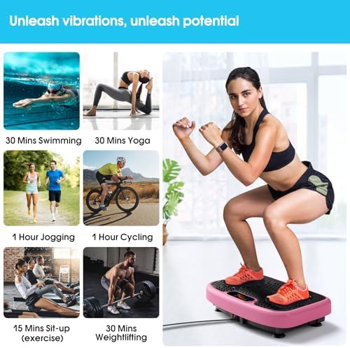 SoftGym Vibration Plate Exercise Machine for Lymphatic Drainage & Fitness - Image 4