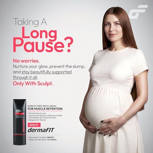 Sculpt Muscle Maintenance Body Cream - Shaped & Balanced Body - Safe Lose Fat Without Yo-Yo Effect, Post Workout, 200ml, Topical Analgesic for Muscle, Work Great with Protein Supplements - Image 4