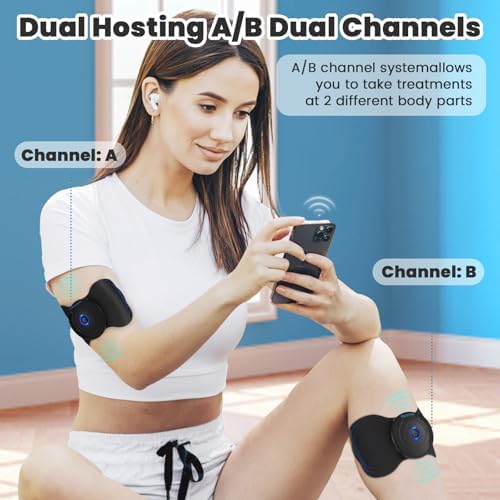 MASTOGO 12 Modes Wireless TENS Unit Muscle Stimulator for Pain Relief - Image 3