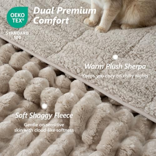 Mr. Sandman Weighted Blanket for Adults, Queen Size 60 x 80 Inches, 20 lbs - Image 2