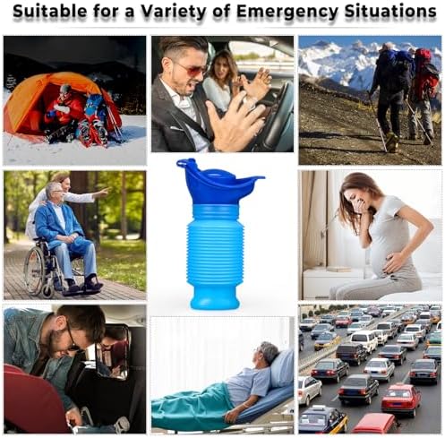 Portable Urinal, Portable Car Urinal for Men and Women, 750ml, Leakproof - Image 4