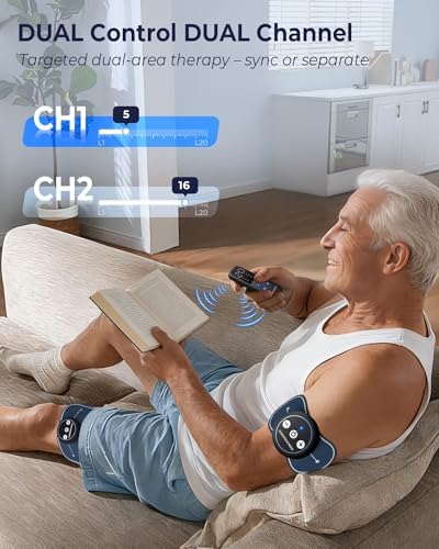 KingPavonini Wireless TENS Unit Muscle Stimulator, Back Pain, Model SM9116 - Image 6
