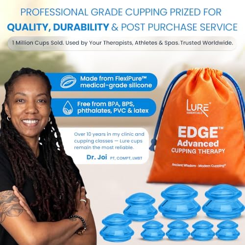 Silicone Cupping Set, Cupping Kit for Massage Therapy and Cellulite, 8 Cups - Image 6