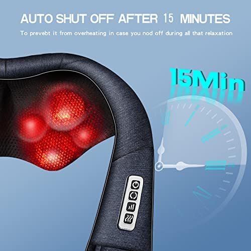 Mo Cuishle Gifts for Women, Shiatsu Back Shoulder & Neck Massager with Heat - Image 6