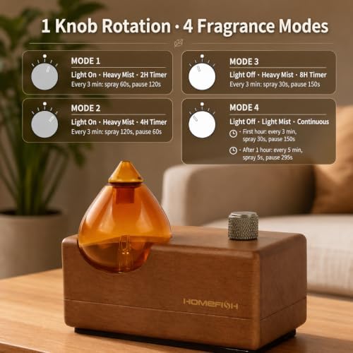 Waterless Essential Oil Diffuser Cordless Aromatherapy Diffuser - Image 6