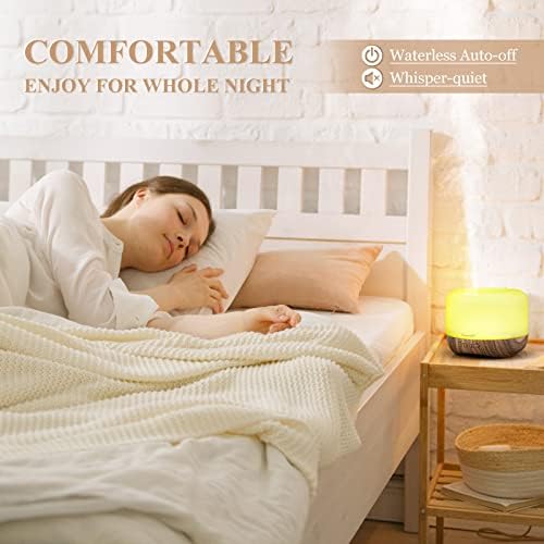Homeweeks Essential Oil Diffuser for Room Aromatherapy Scent Diffuser - Image 5