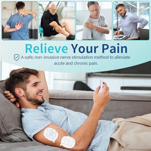 Comfytemp Wireless TENS Unit Muscle Stimulator, FSA HSA Eligible Rechargeable Tens Unit for Pain Relief with Remote Control, Portable Pulse Muscle Stimulator for Back Shoulder Sciatica, 15 Modes - Image 6