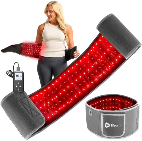Lifepro Allevared Red Light Therapy Belt -105 Triple Chip LED Belt by Unknown