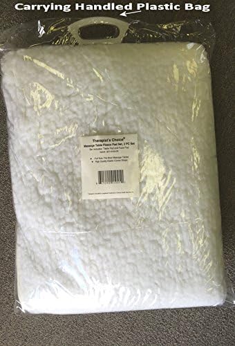 Therapist's Choice® Massage Table Fleece Pad Set Includes Pad and Face Rest Cover, 31” W x 72” L (Massage Table not Included) - Image 2