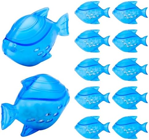 Humidifier Cleaning Fish for Humidifiers and Fish Tanks, Blue, 12 Pack by Funmit