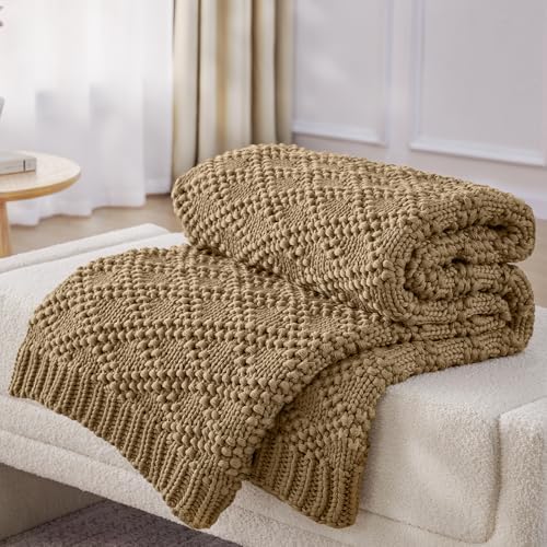 Anysay Knitted Weighted Blanket for Adult,Chunky Knit Throw 48''*72'' 10lbs by Unknown