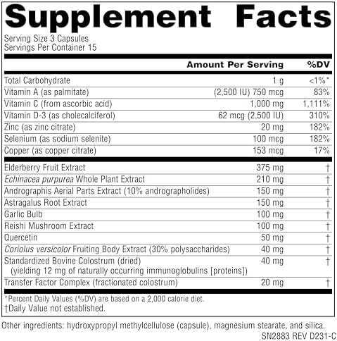 Source Naturals Wellness ImmuneSmart, 45 Capsules - Image 2