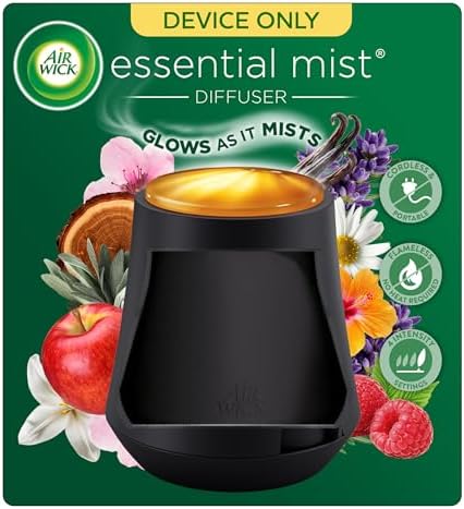 Air Wick Essential Mist Diffuser, 1ct, Essential Oils Diffuser, Air Freshener by AirWick