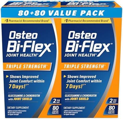Osteo Bi-Flex Triple Strength Glucosamine Chondroitin Supplement, 80 Ct by OsteoBi-Flex