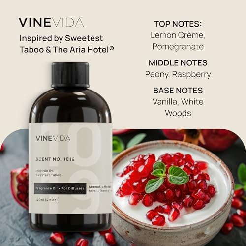 VINEVIDA (4oz) Hotel Fragrance Collection Diffuser Oil - Hotel Scents Diffusers for Home - Cold Air Diffuser Oil - Hotel Scent Essential Oil - Scent No.1019 Inspired by The Aria Hotel - Image 2