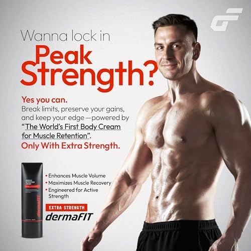 Extra Strength Muscle Maintenance Cream, Post Workout Recovery & Strength, Double-Enhanced Effect of Muscle Loss Prevention, 200ml, No Artificial Fragrance Topical Analgesic for Muscle - Image 2