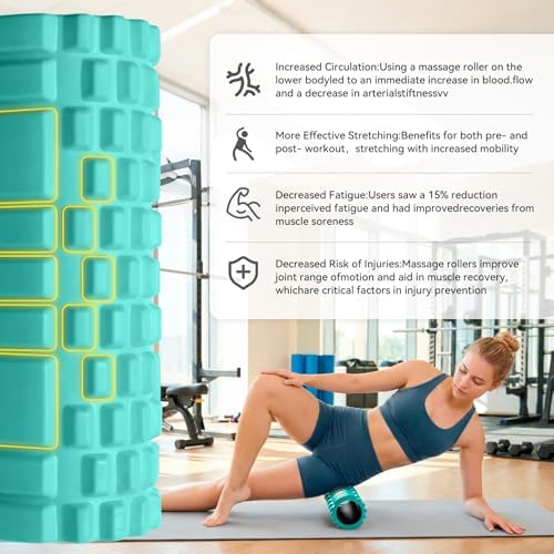 Foam Roller for Deep Tissue Massager High Density Massage Roller - Image 4