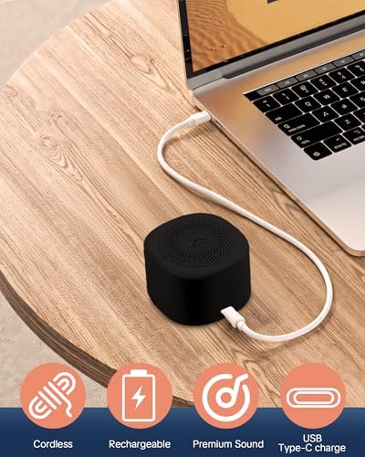 Travel White Noise Sound Machine 20 Sounds, Portable Sound Machine for Adults Sleep, Mini Sleep Aid with Adjustable Volume, 3 Timers, Colorful Night Light, Rechargeable for Baby, Home, Registry Gift - Image 6