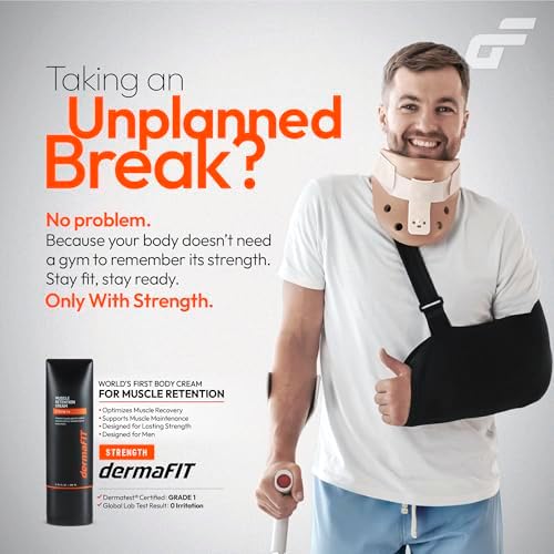 Strength Muscle Maintenance Body Cream - Post Workout Prevents Muscle Loss for Men & Women, 200ml, No Artificial Fragrance, M.A.X. Tech, Topical Analgesic for Muscle - Image 4
