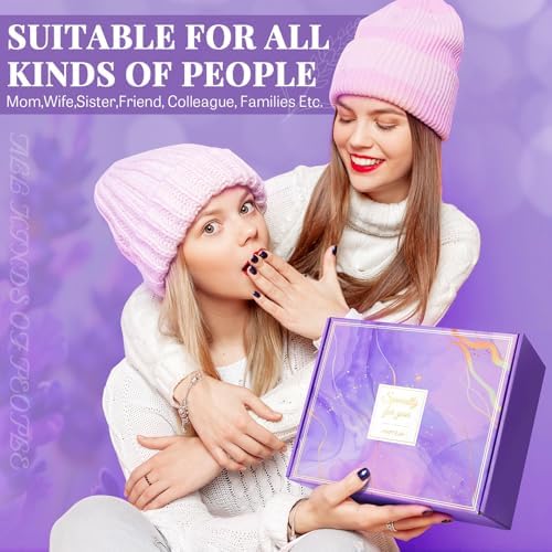 Birthday Gift for Women, Self Care Get Well Soon Gifts, Lavender Relaxing Spa Basket Care Package w/ Flannel Blanket 40 oz Tumbler, Unique Teacher Mother's Day Gifts for Mom Her Friend Sister Wife - Image 3